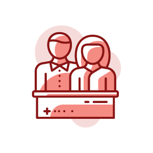 people-behind-desk